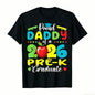 Proud Mommy of 2026 Pre-K Graduate T-Shirt - Casual Round Neck Shirt Suitable for Pre-K Graduation Gift 2026 Themed Apparel Machine Washable for Year-Round Wear for Moms 2026 Summer Short-sleeved Printed T-shirt 180g
