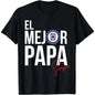 [100%25 Cotton] Simple Print "MEJOR PAPA"Cotton Short Sleeve "Cruz Azul" Sports Articles Collection T-Shirt For Men T-Shirt For Men And Women