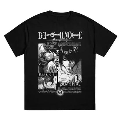 [100%25 Cotton] Summer Tee Summer Tee Anime Vintage Graphic Tee, Shinigami Eyes Tee, Death Note Shirt, Manga Anime Shirt, Unisex T-Shirt, Anime Clothing Top Menswear Womenswear Streetwear