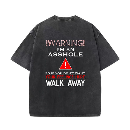 Anti Social Shirt Warning I'm An T-Shirt Adult Humor