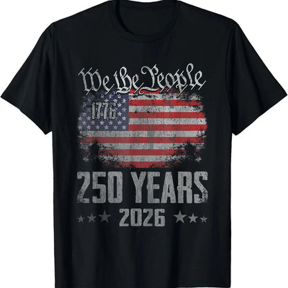 250 Years American 250th Anniversary USA Patriotic 4th July T-Shirt