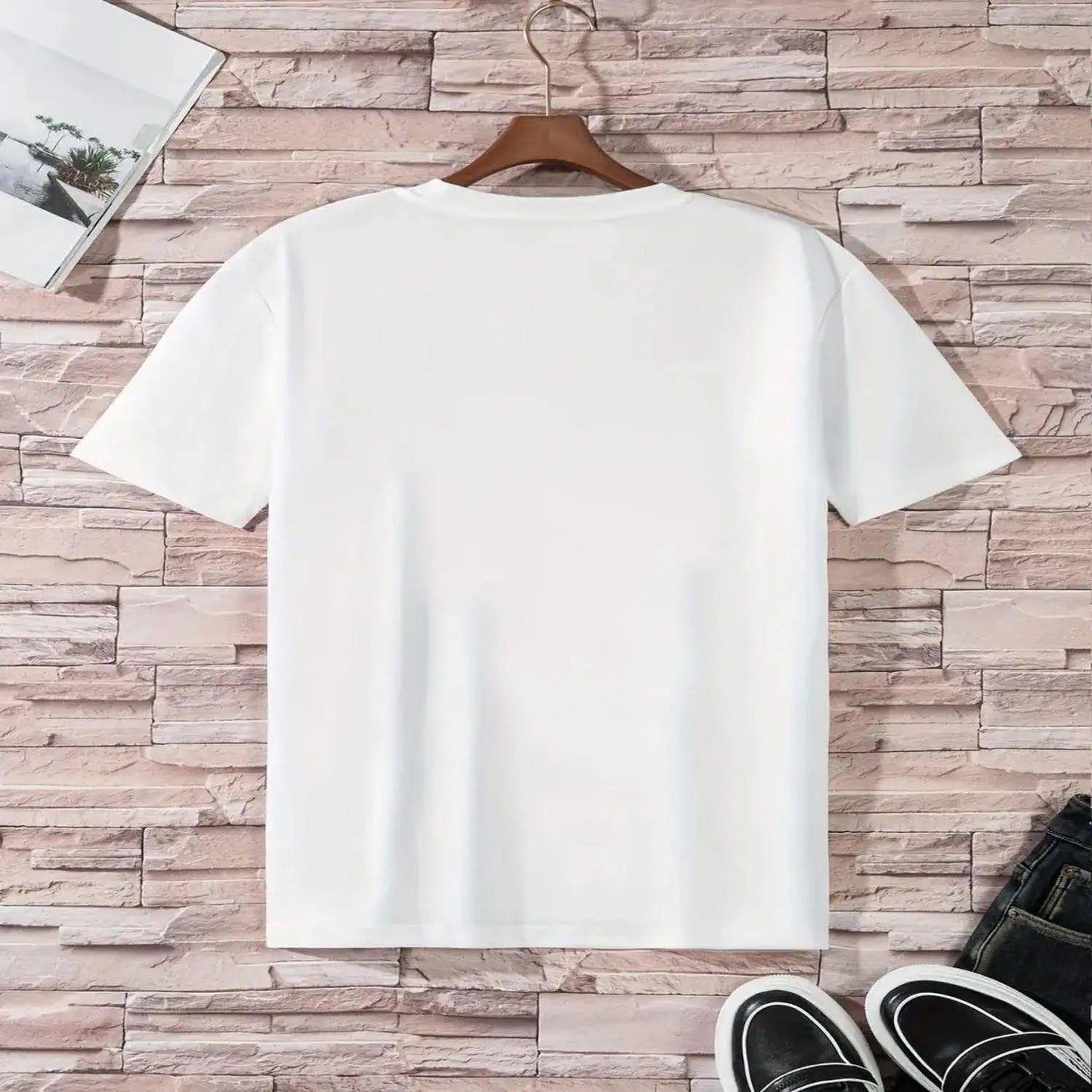 Halloween Ghost Print T-Shirt Casual Crew Neck Short Sleeve Stretch Polyester Mens Graphic Tee With Elastane Boo Sheet Pullover Top
