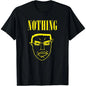 100%25 Cotton Printed Street-Style T-Shirt Nothing Ever Happens Chud Meme Wojak T-Shirt