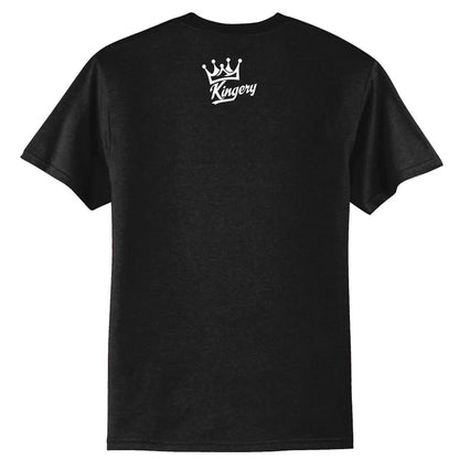Kingery Little Bit Country Little Bit Hood Black Short Sleeve T-Shirt