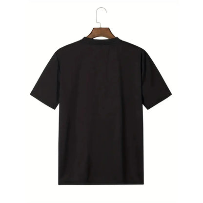 Menswear Casual Short-Sleeve Cotton Fabric T-Shirt - A Gift for My Stepped-Up Dad Who Made My Life Better
