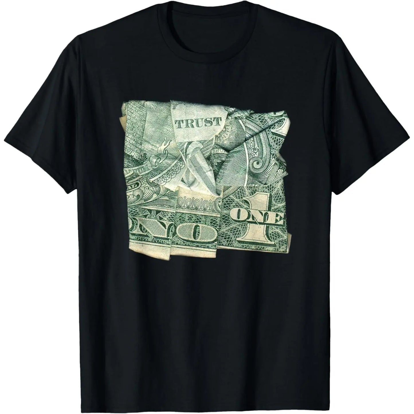 Trust No 1 - Dollar Bill Currency T-Shirt T-Shirt