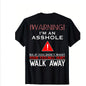 Anti Social Shirt Warning I'm An T-Shirt Adult Humor