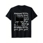 Summer t Shirts Angry Cat Kitten Lover Funny Attitude Fur Pet Owner T-Shirt,Unisex Crew neck T-shirt for Men And Women,Casual Summer T-Shirt with Crew Neck,Heavyweight 100%25 Cotton