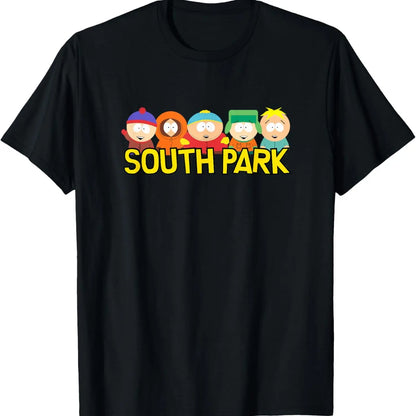 South Park Gang Behind Logo T-Shirt