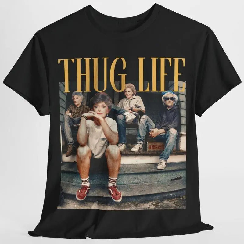 Menswear Funny Graphic Tshirt - Soft Cotton Short-Sleeve Unisex Crew Neck, Vintage Retro Streetwear, Nostalgic Classic TV Pop Culture Design, Summer Casual Outfit, Gift Idea (Buy Funny T Shirts Online)