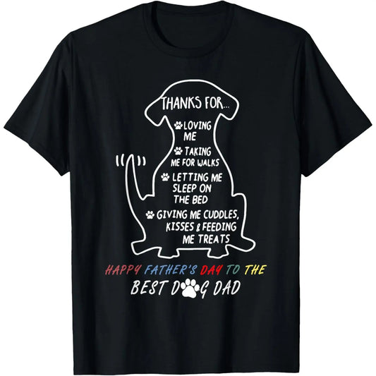 Happy Father's Day Best Dog Dad T-Shirt