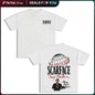 Scarface Two Sides Graphic Tee - The World is Yours Design with Tony Montana Iconic Image Perfect for Movie Fans and Streetwear Enthusiasts Menswear Casual Crewneck Tshirt Cotton Y2K Streetwear Tee good  graphic  tees gifts for him