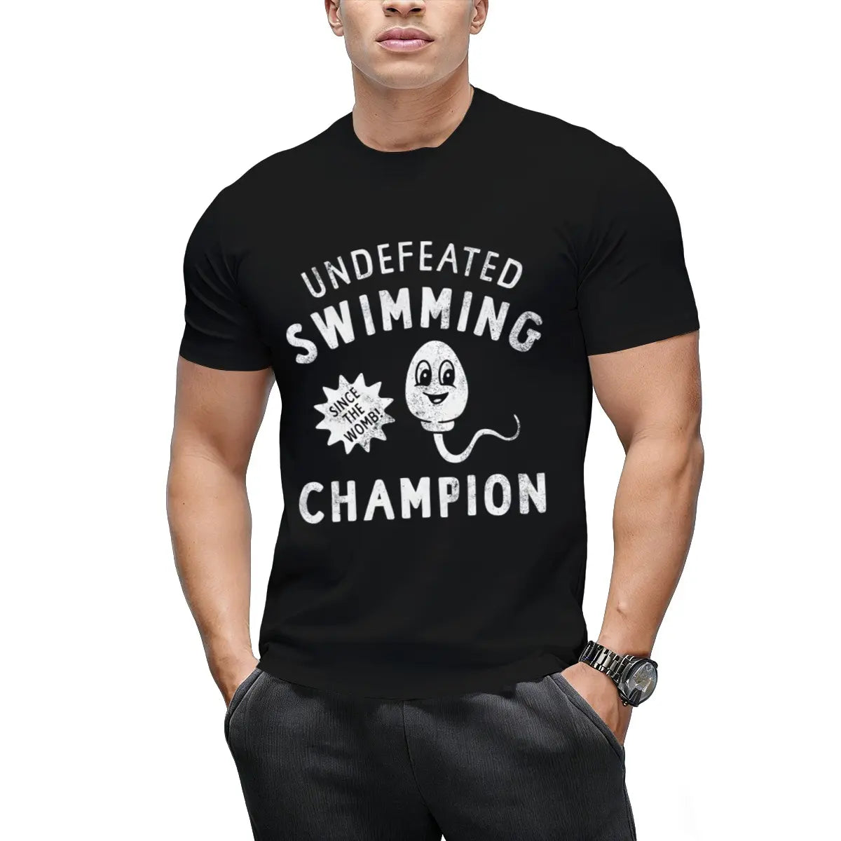 Women's Cotton Short-Sleeve Round Neck T-Shirt - Unisex Funny T Shirt, Comfortable Stylish Novelty Streetwear Top with Playful Witty Prints, for Everyday Casual Wear, Summer Outdoor Activities, Shorts