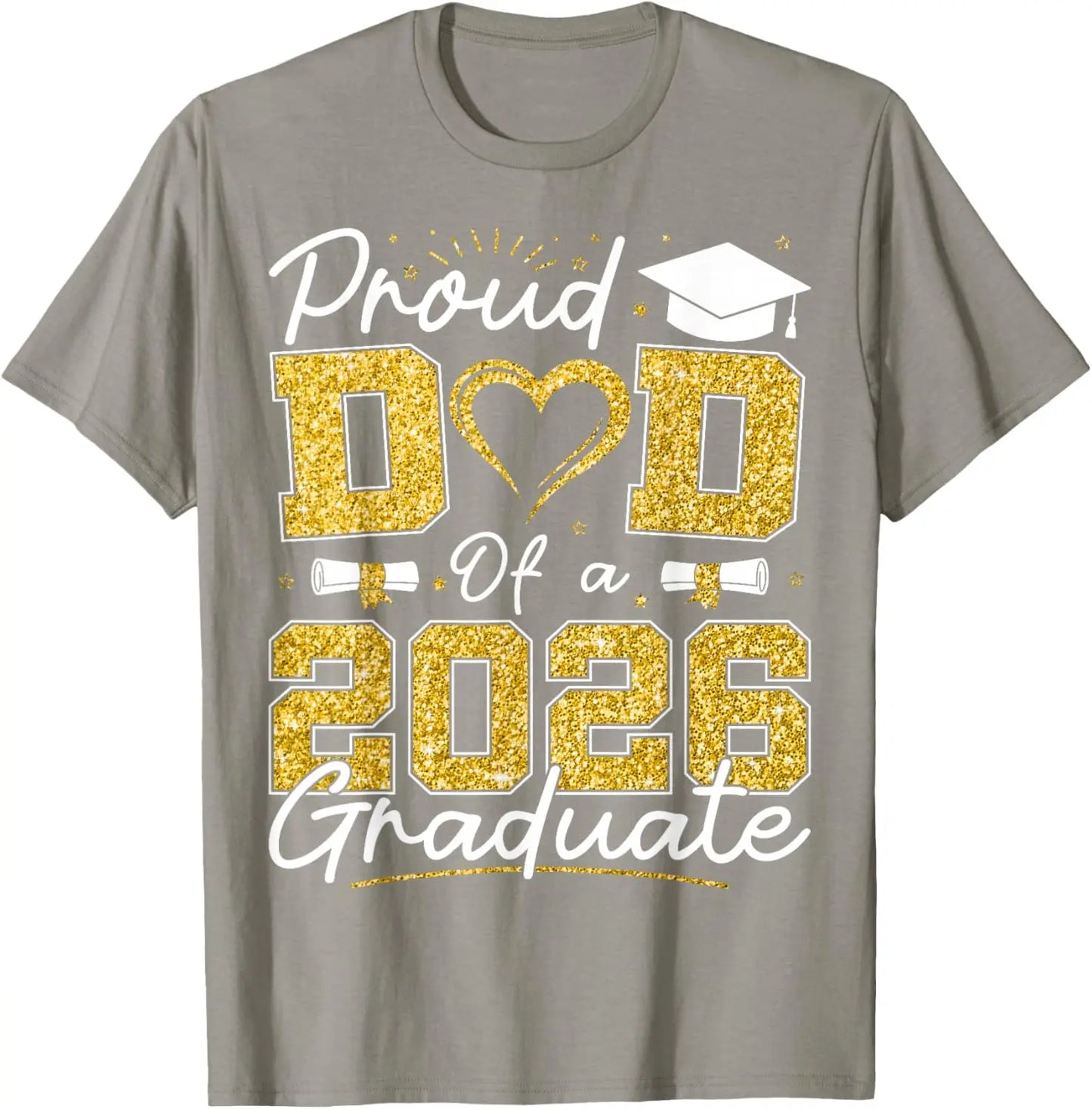 Proud Dad of 2026 Graduate Senior 2026 Grad Family T-Shirt