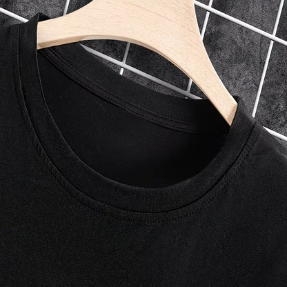 Soft Short-Sleeve Casual Round Neck Streetwear Funny Old Man Saying Gag T-Shirt for Dad - Birthday, Fathers Day Gift