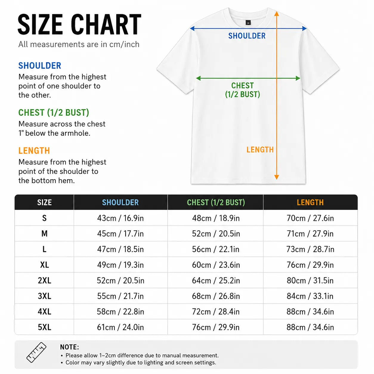 100%25 Cotton Short-Sleeve Round Neck T-Shirt, Comfortable Lightweight Everyday Patriotic 4th Of July US Flag Gift