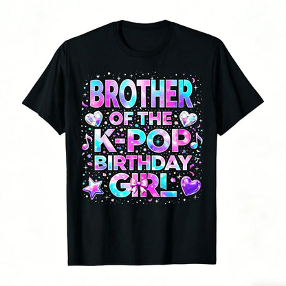 [100%25 Cotton] 100%25 Cotton Sister of The K-Pop Birthday Girls Korean Music T-Shirt