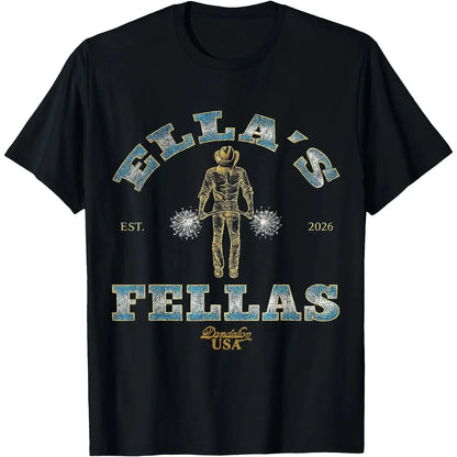 Casual Classic Cotton T-Shirt Featuring Ella Fella Design