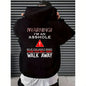Anti Social Shirt Warning I'm An T-Shirt Adult Humor