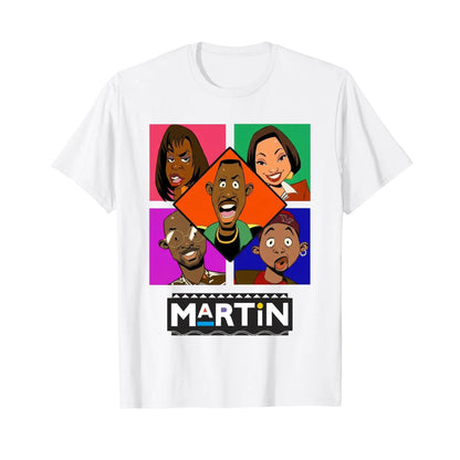 [100%25 Cotton] Martin TV Show Cartoon Vintage T-shirt, Martin Unique Shirt, TV Series Shirt, Martin Payne Shirt, Martin Lawrence Shirt summerwins