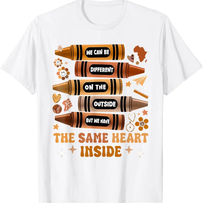 Same Heart Black History Month African American Women T-Shirt Small