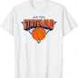[Basketball Tee][Viral TikTok Shirt]New York State of Mind Basketball Graphic T-Shirt Unisex Cotton Casual Short Sleeve Crewneck Streetwear Tee For Basketball Fans & Streetwear Lovers & Trend Seekers Camiseta Verano